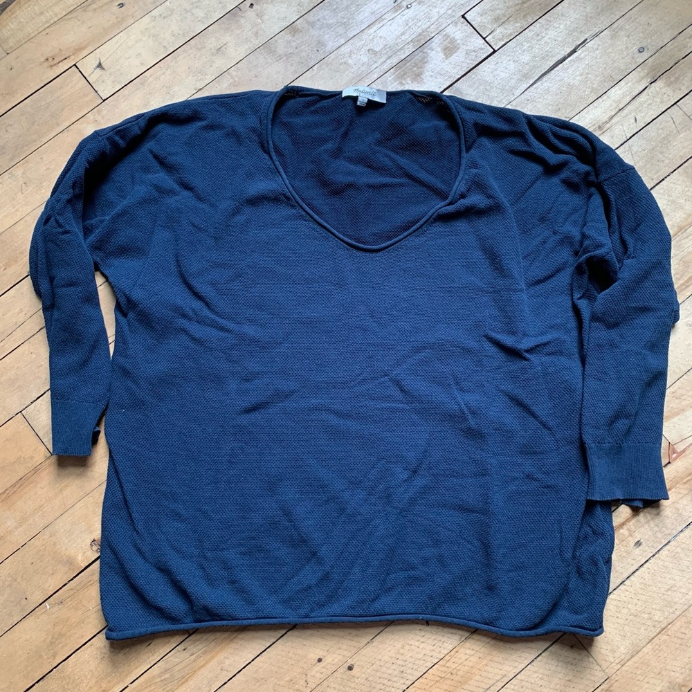 Madewell 3/4 sleeve light sweater